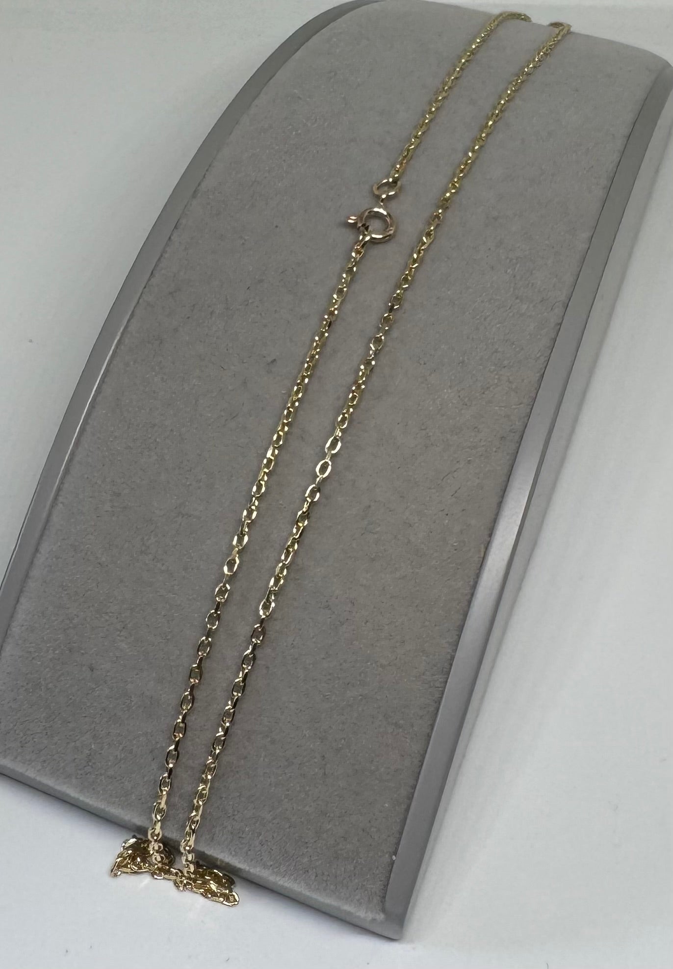 9ct Yellow Solid Gold 1.6mm Trace Chain (2021FT)